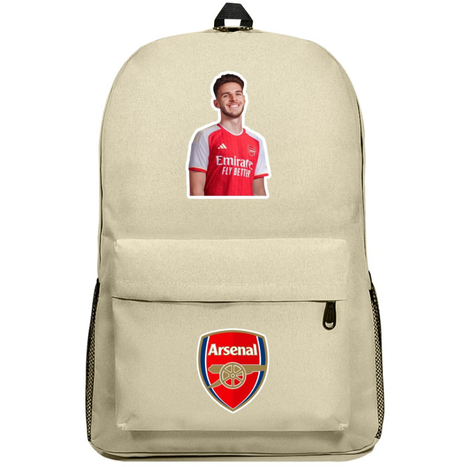 Declan Rice Backpack SuperPack - Declan Rice Arsenal FC Smiling Sticker ...