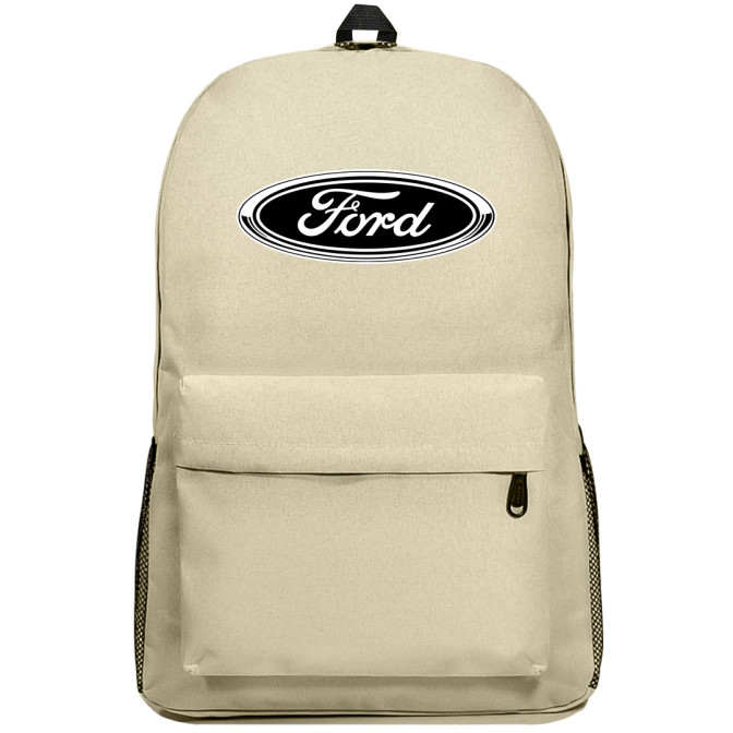 Ford Backpack SuperPack - Ford Black And White Logo | Trendapack