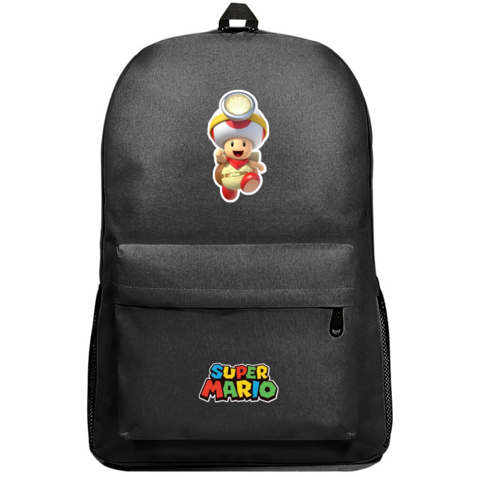 Super Mario Captain Toad Backpack SuperPack - Captain Toad Sticker Art ...