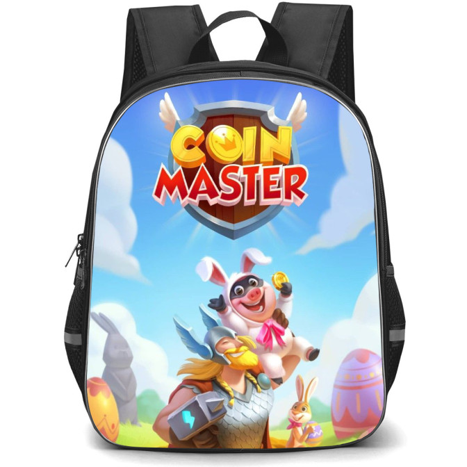 Coins Master Backpack StudentPack - Coins Master Mobile Game Poster ...