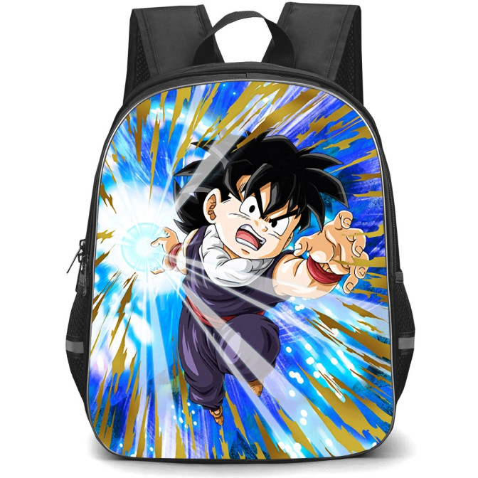Dragon Ball Kid Gohan Backpack StudentPack - Kid Gohan Exploding Rage ...