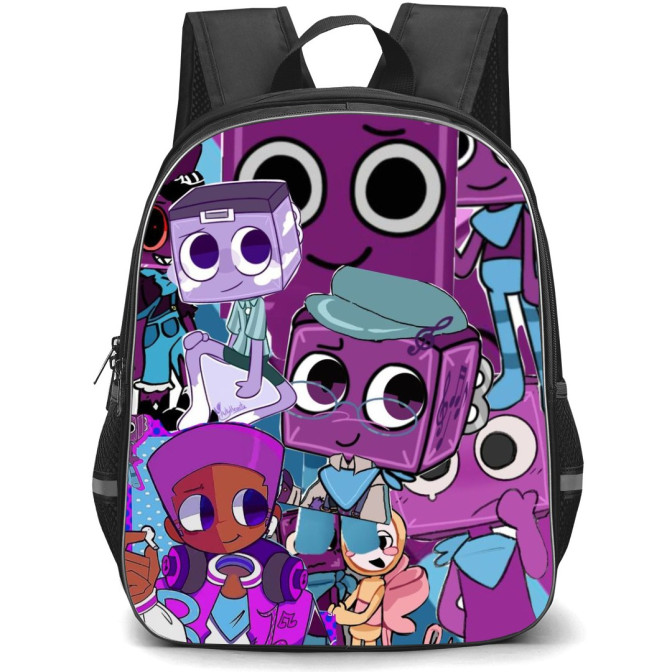 Dandys World Boxten Backpack StudentPack - Boxten Purple Guys Box ...