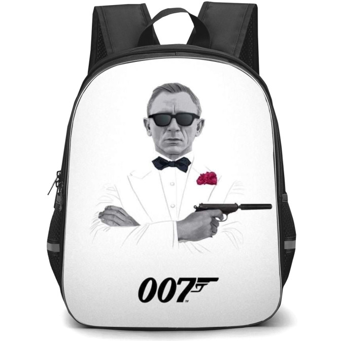 James Bond 007 Backpack StudentPack - James Bond 007 Sketching Portrait ...