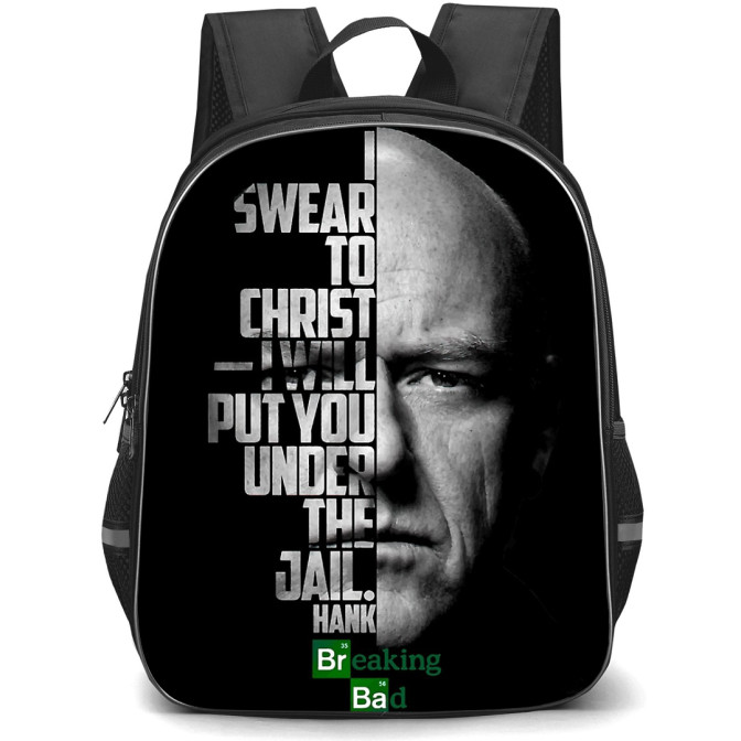 Breaking Bad Backpack StudentPack - Hank Portrait Art By Taylor ...