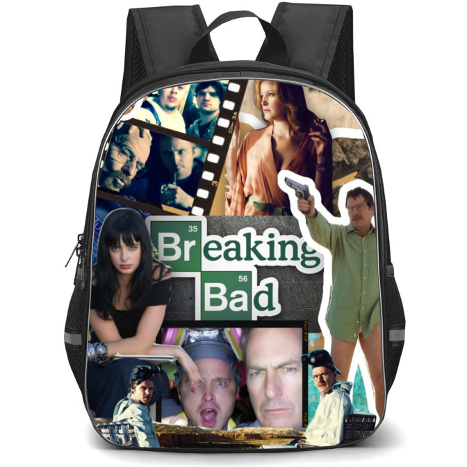 Breaking Bad Backpack StudentPack - Breaking Bad Yellow Film Art Poster ...