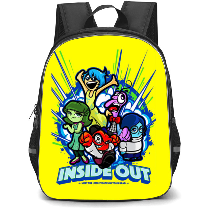 Back Pac Kin Inside Out Pixar Inside Out School Backpack StudentPack - Characters Poster ...