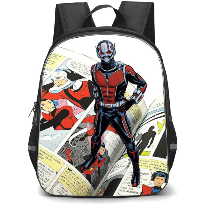 Marvel Ant-Man Backpack StudentPack - Ant-Man Standing On Comic book ...