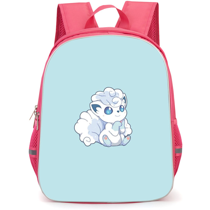 Pokemon Alolan Vulpix Backpack StudentPack - Alolan Vulpix Chibi Art On ...