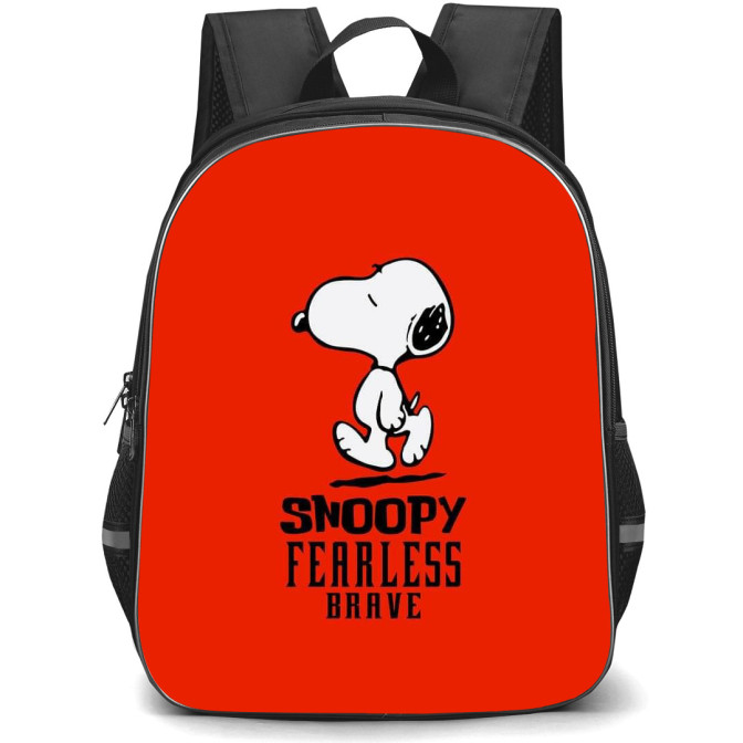 Snoopy School Backpack StudentPack - Fearless Brave | Trendapack