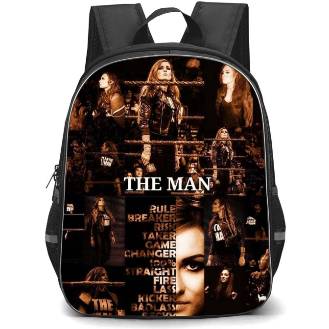 WWE Becky Lynch Backpack StudentPack - Becky Lynch The Man Poster ...