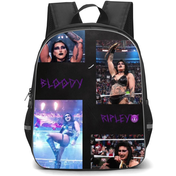 Rhea Ripley Backpack StudentPack - Rhea Ripley Candid Moment Poster ...