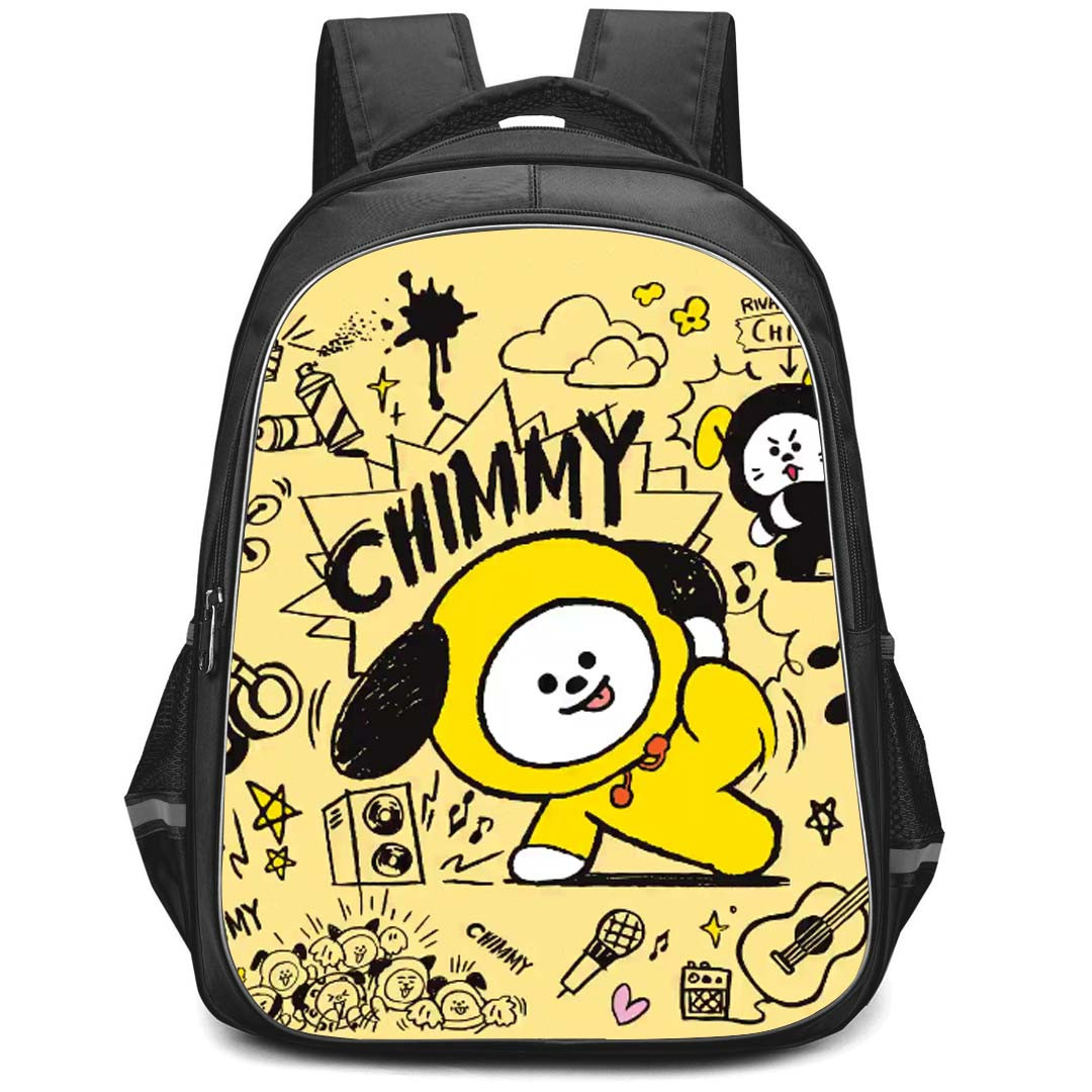 BT21 Chimmy Backpack StudentPack - Chimmy DOODLE Theme Poster