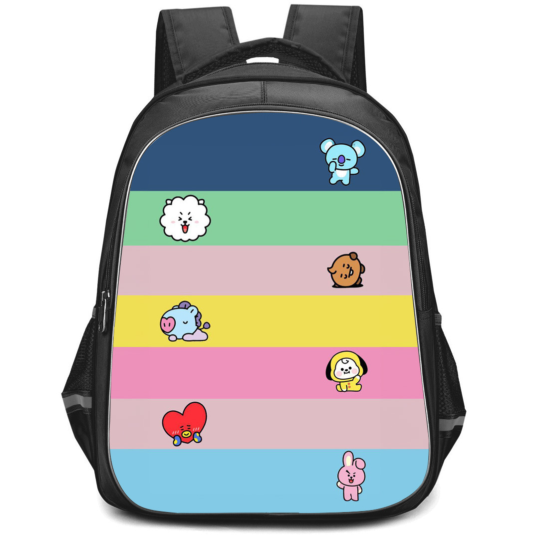 BT21 Backpack StudentPack - BT21 Kawaii Poster