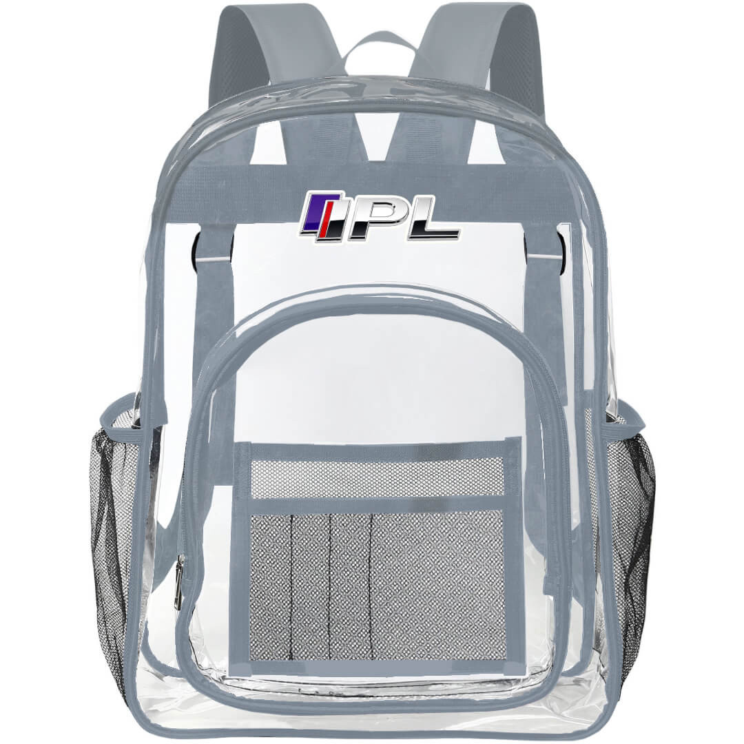 Infiniti G37 IPL Clear Backpack - Transparent See Through School Bag Infiniti G37 IPL Large Logo