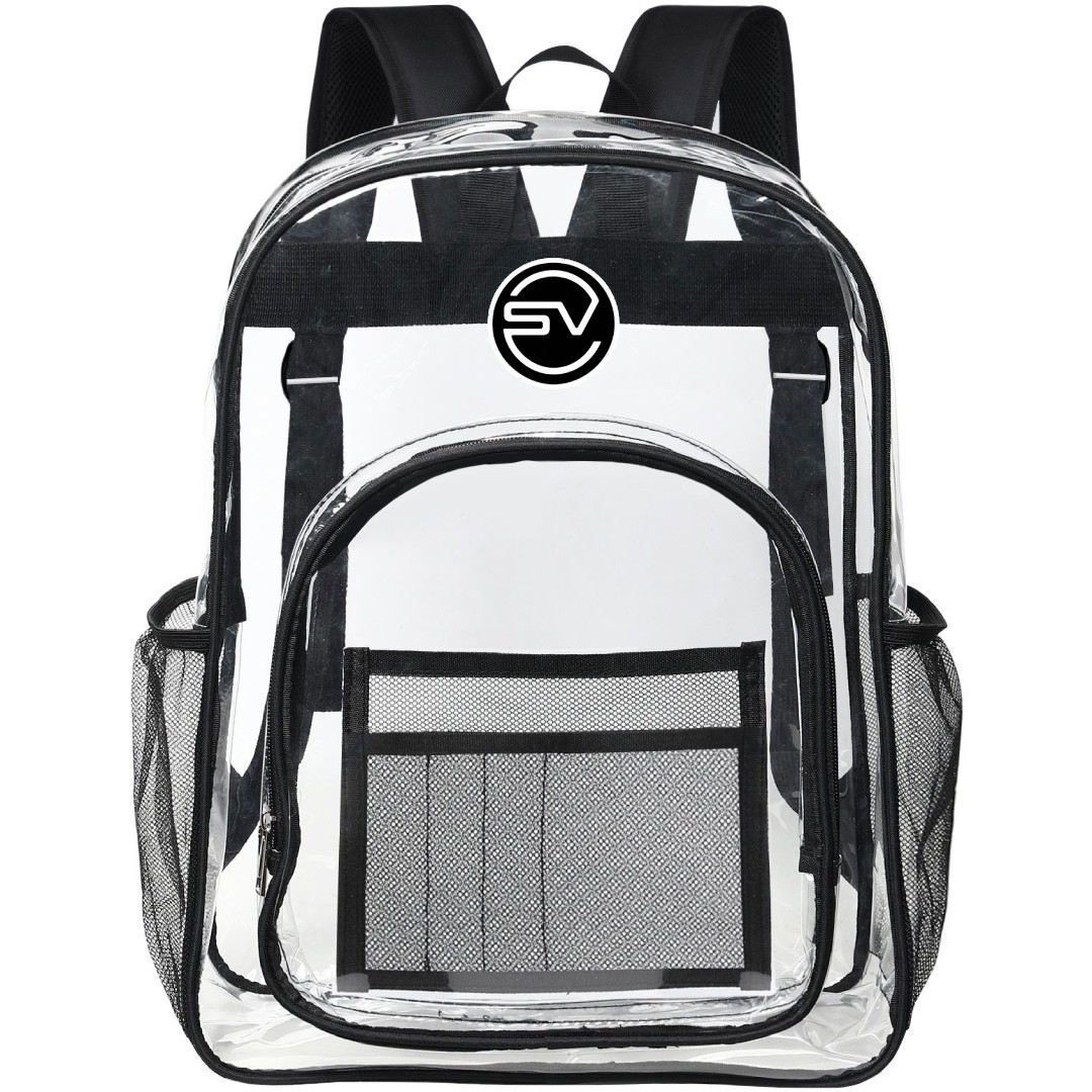 Land Rover Range Rover SV Clear Backpack - Transparent See Through School Bag Land Rover Range Rover SV Large Logo