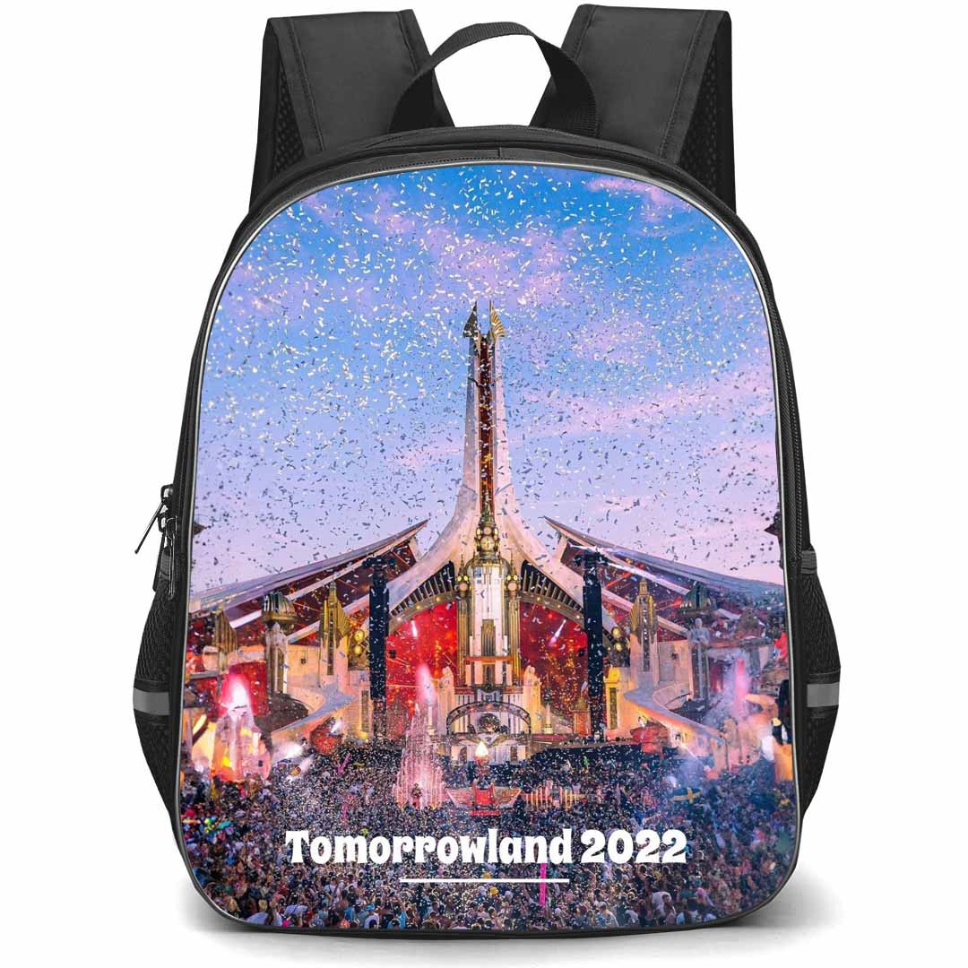 Tomorrowland Backpack StudentPack - Tomorrowland 2022 Music Festival Poster