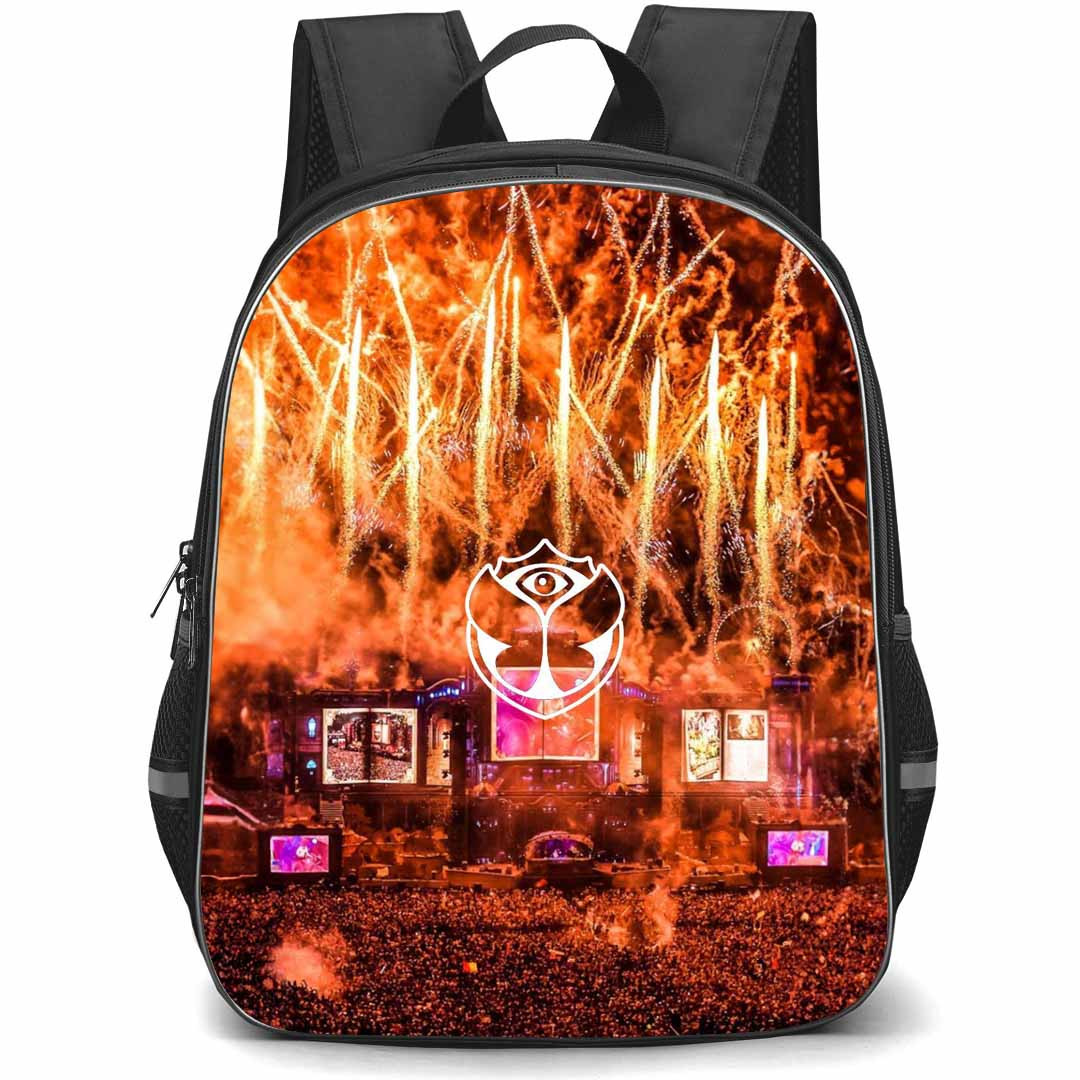 Tomorrowland Backpack StudentPack - Tomorrowland Music Festival Firework Poster