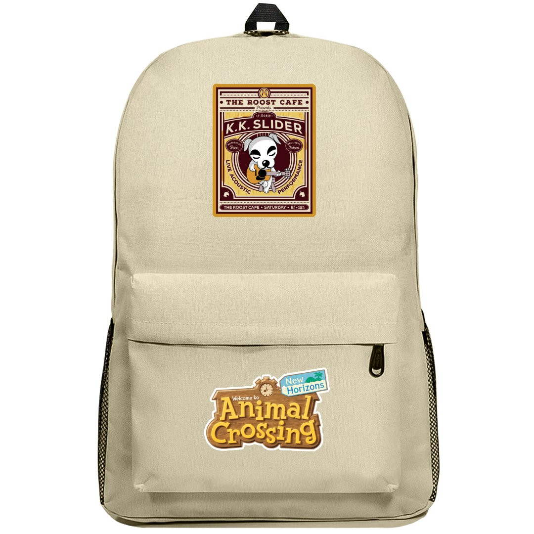 Animal Crossing K.K. Slider Backpack SuperPack - K.K. Slider The Roost Cafe Poster