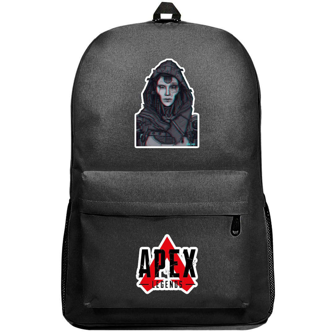 Apex Legends Ash Backpack SuperPack - Ash Portrait Glitch