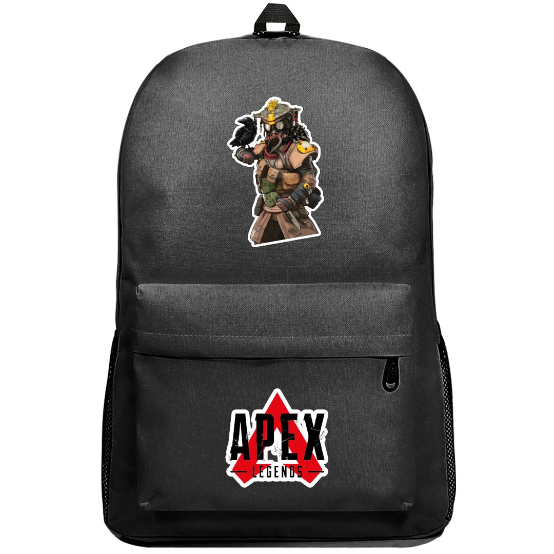 Apex Legends Bloodhound Backpack SuperPack - Bloodhound Crow Portrait