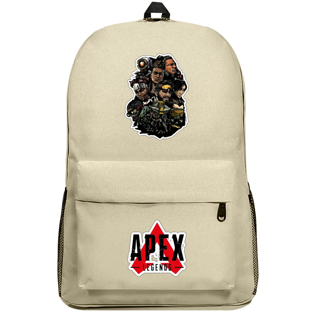 Apex Legends Backpack SuperPack - Character Trio Cartoon Art