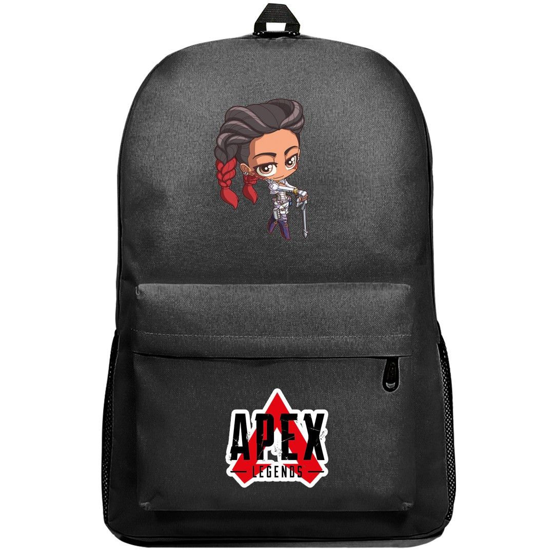 Apex Legends Loba Backpack SuperPack - Loba Smirk Chibi