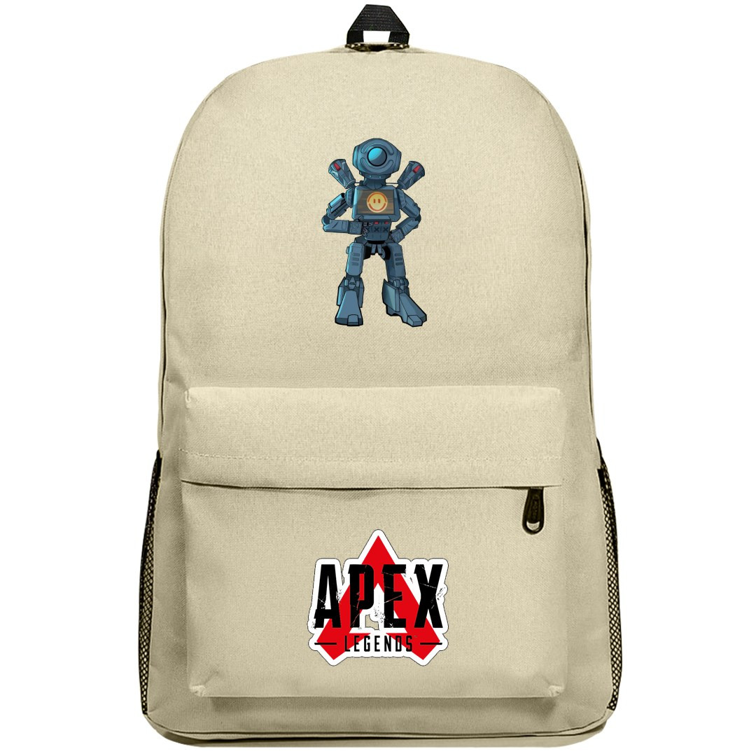 Apex Legends Pathfinder Backpack SuperPack - Pathfinder Smiley Face Portrait