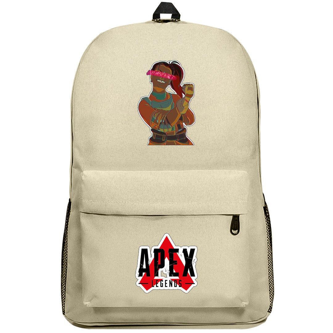 Apex Legends Rampart Backpack SuperPack - Rampart Smiling Portrait