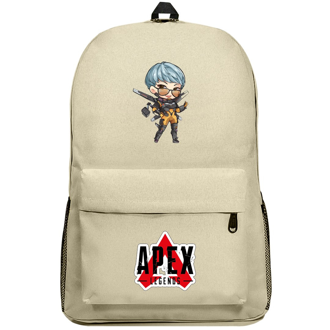 Apex Legends Valkyrie Backpack SuperPack - Valkyrie Gun Chibi Art
