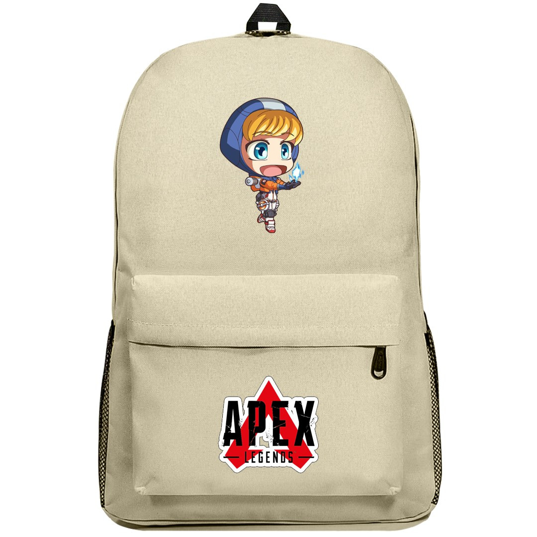 Apex Legends Wattson Backpack SuperPack - Wattson Blue Fire Chibi