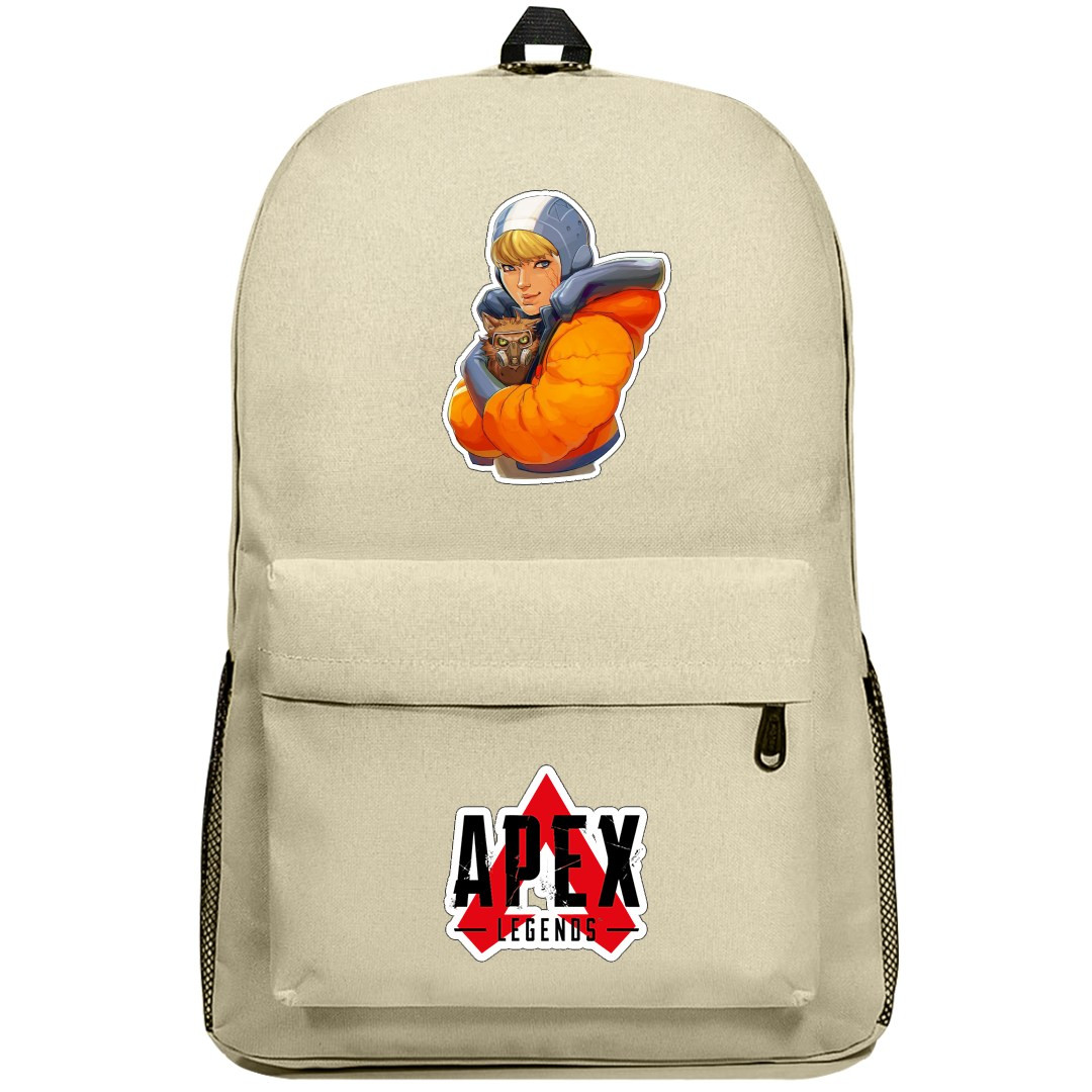 Apex Legends Wattson Backpack SuperPack - Wattson Holding A Cat