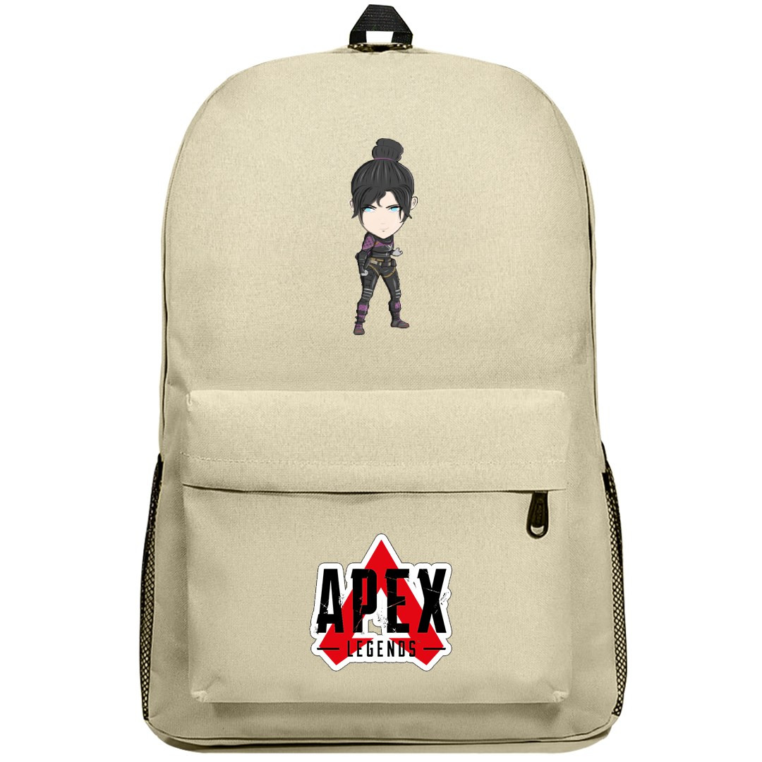 Apex Legends Wraith Backpack SuperPack - Wraith Fighting Stance Chibi
