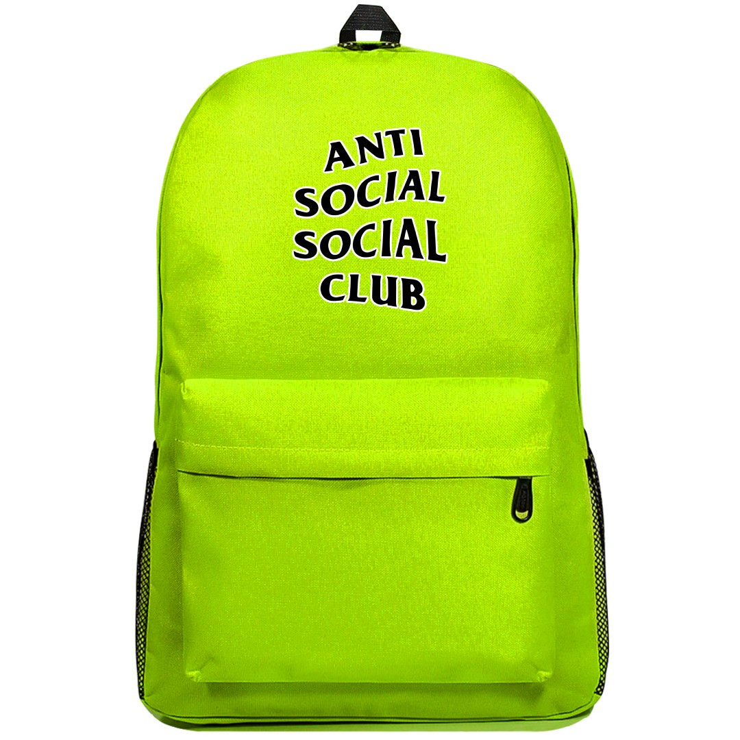 Anti Social Social Club Backpack SuperPack - Anti Social Social Club Black Logo