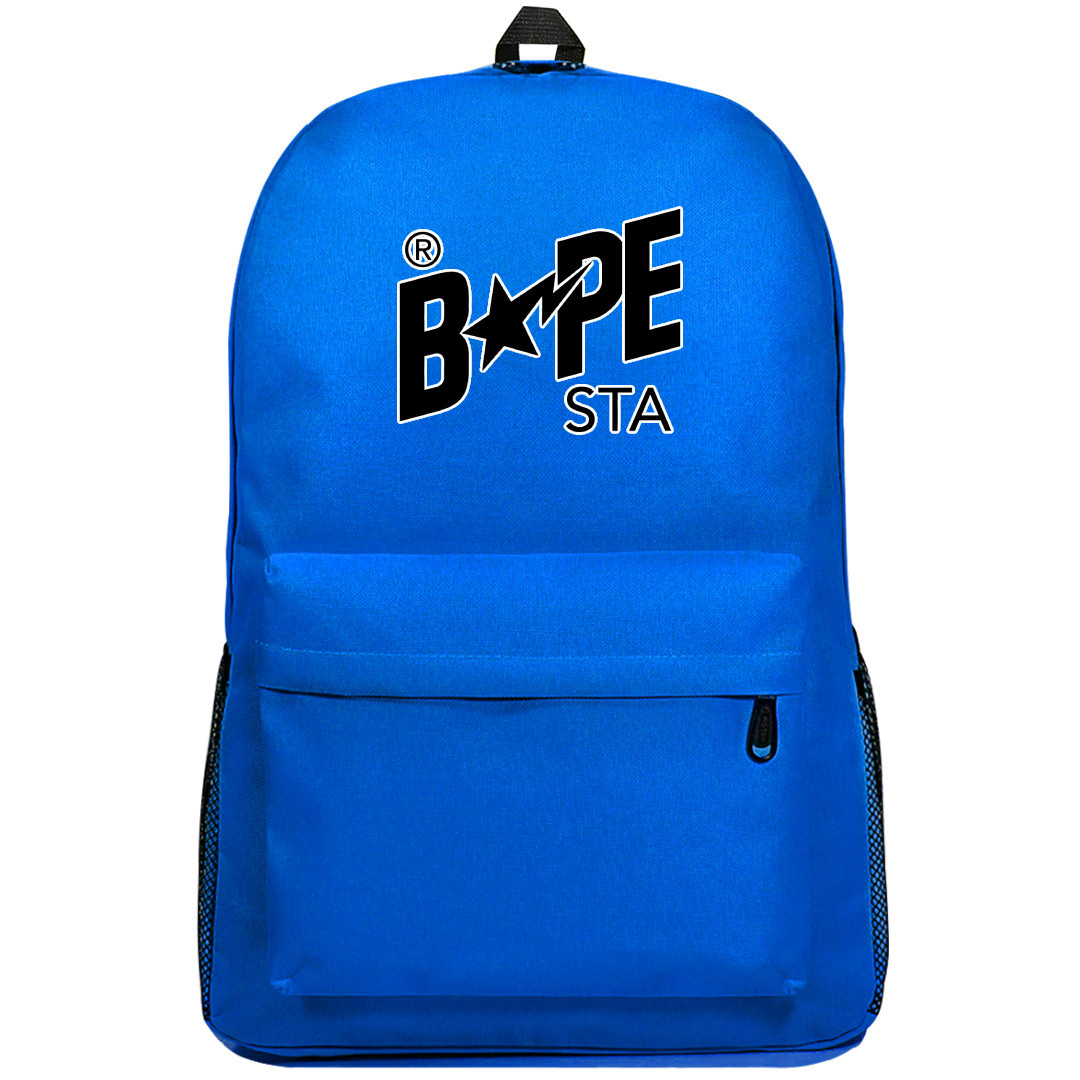 Bape Backpack SuperPack - Bapesta Black Logo