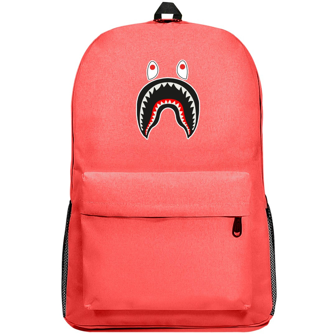 Bape Backpack SuperPack - Bape Shark Black Logo