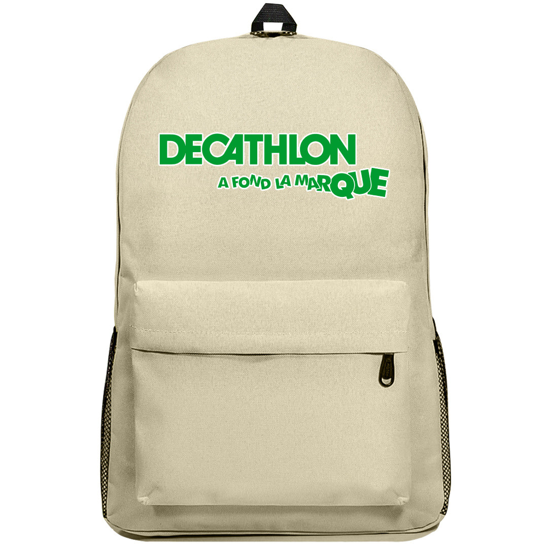 Decathlon Backpack SuperPack - Decathlon 1980s-1990s Green Logo