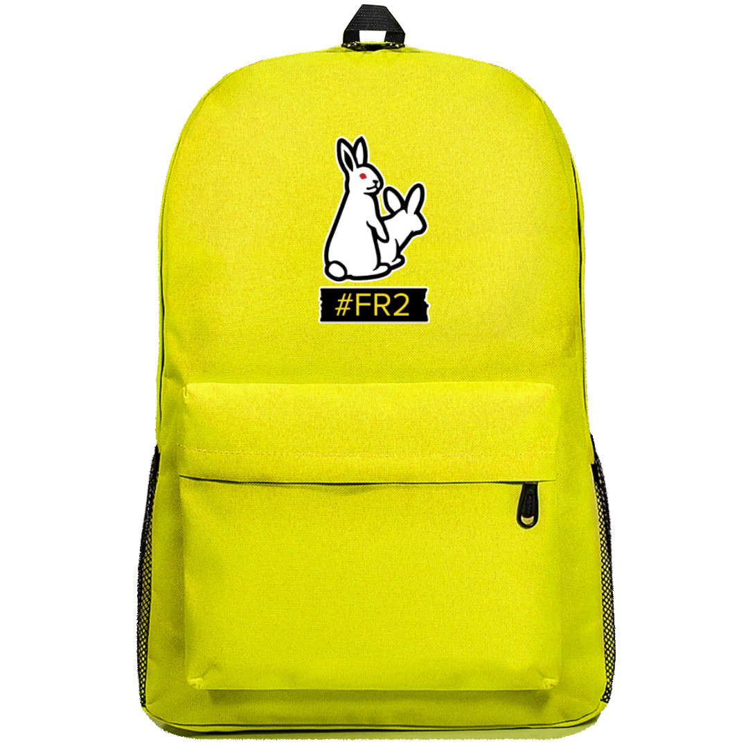 Apparel FR2 Backpack SuperPack - Apparel FR2 Logo On Yellow Background