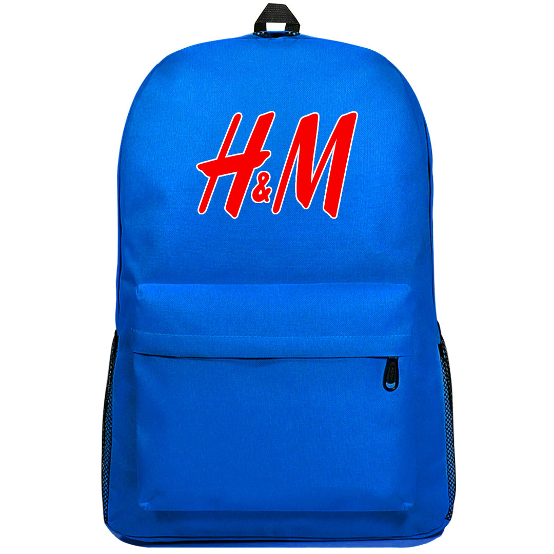 Hennes Mauritz Backpack SuperPack - Hennes Mauritz White Logo