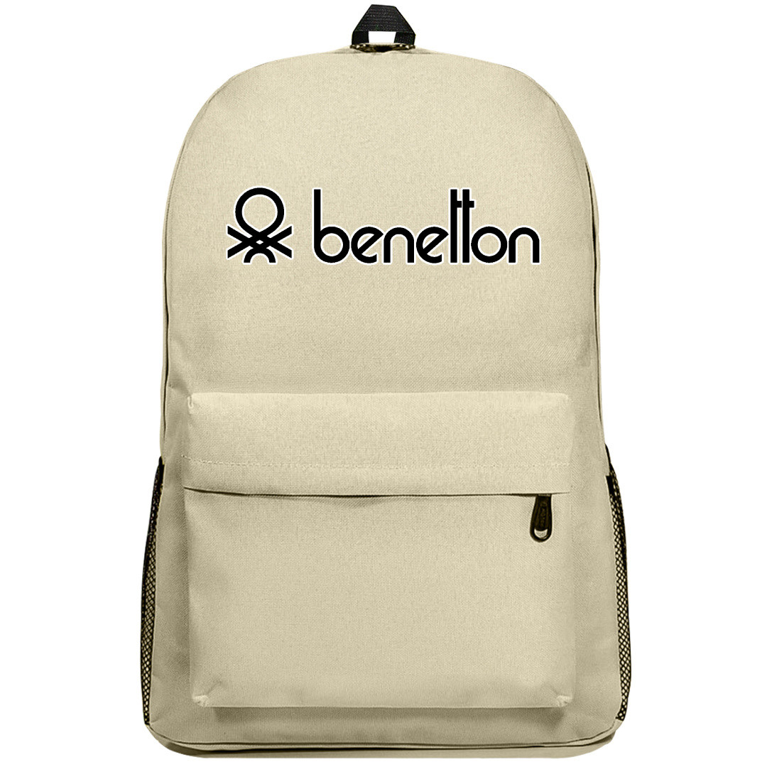 United Colors of Benetton Lauren Backpack SuperPack - United Colors of Benetton 1971 Logo