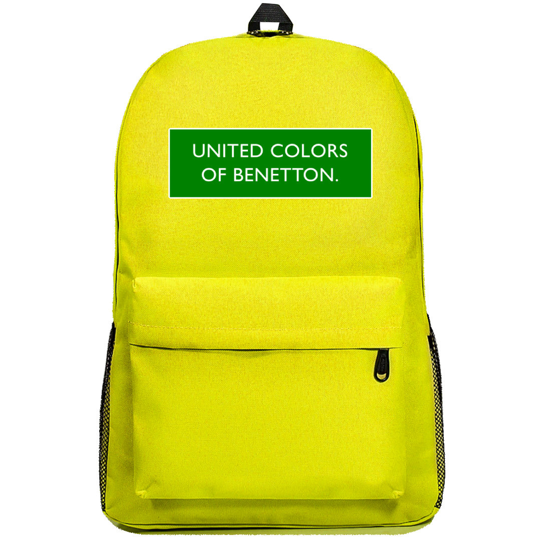 United Colors of Benetton Lauren Backpack SuperPack - United Colors of Benetton 1989 Logo