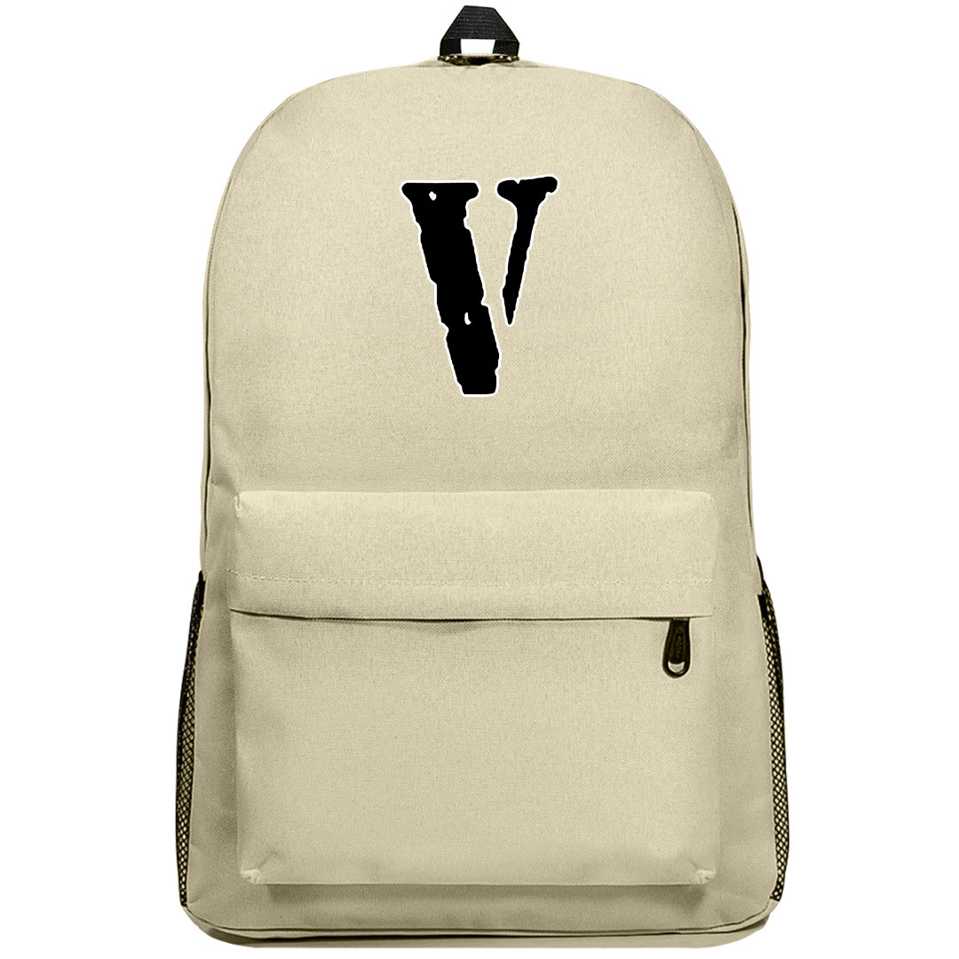 Vlone Lauren Backpack SuperPack - Vlone Emblem Black Logo