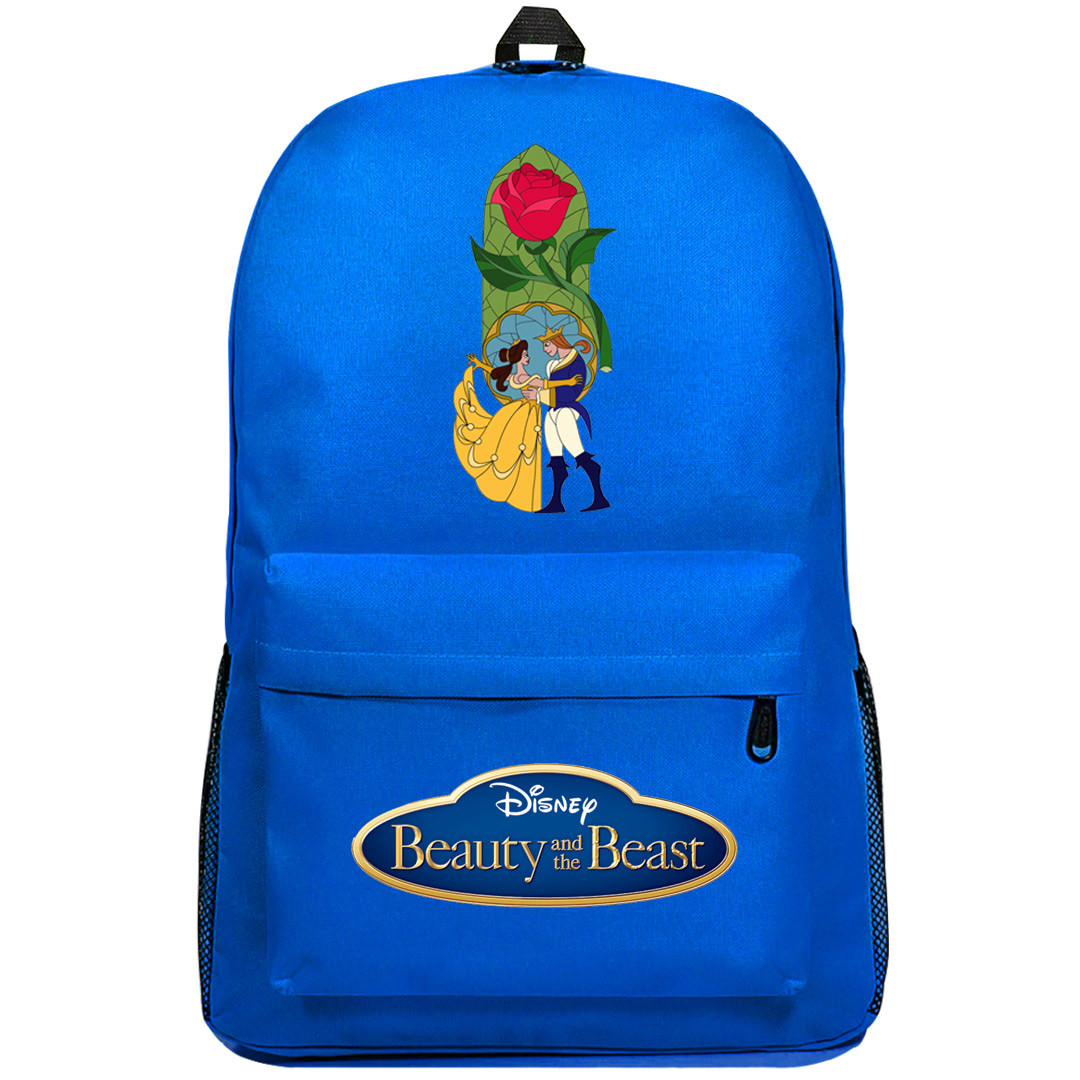 Beauty And The Beast Backpack SuperPack - Belle and Prince Mosaic Art