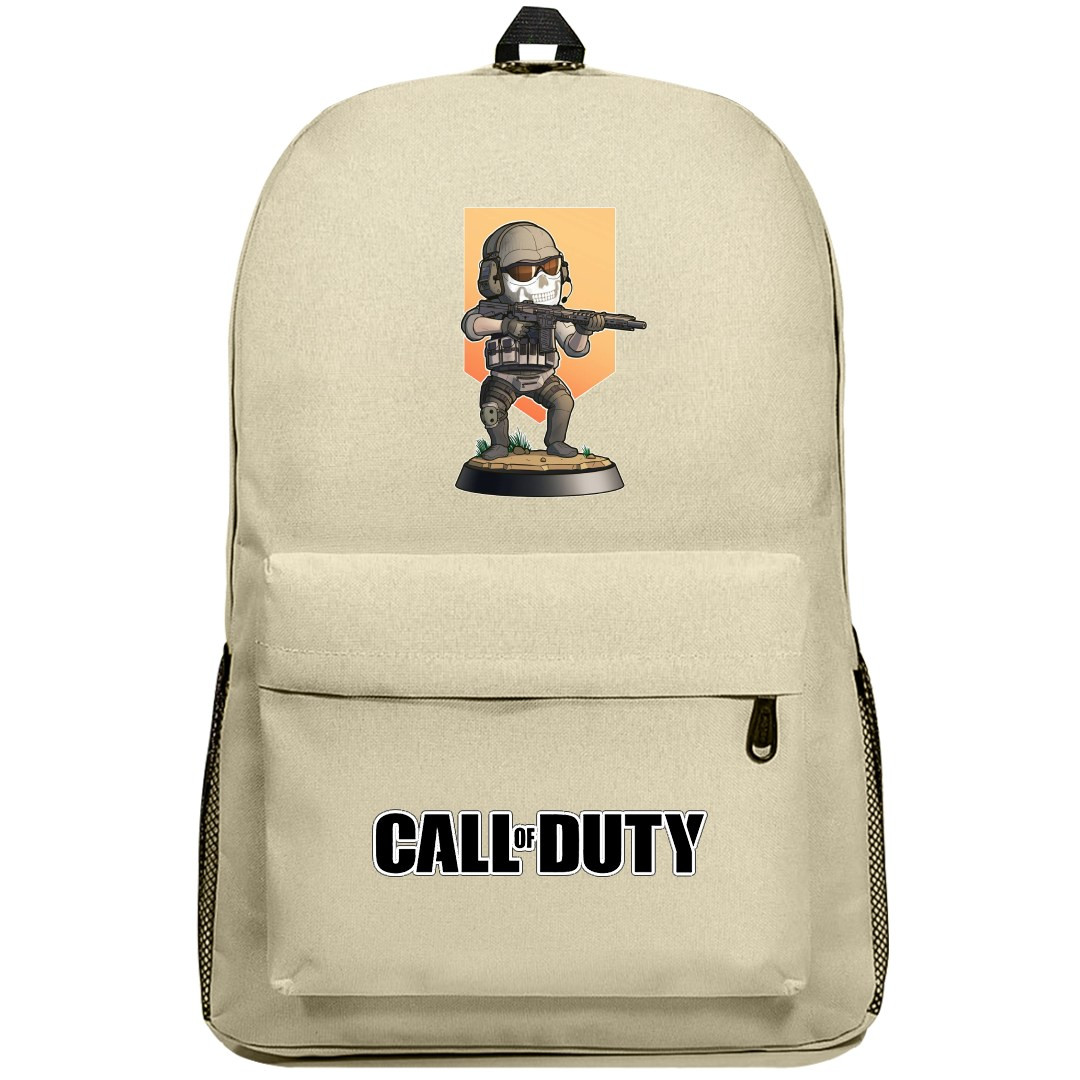 Call Of Duty Ghost Backpack SuperPack - Ghost Chibi Art
