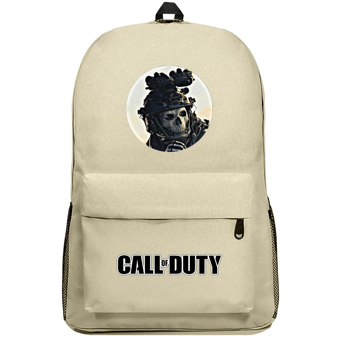 Call Of Duty Ghost Backpack SuperPack - Ghost Full Skull Mask Potrait