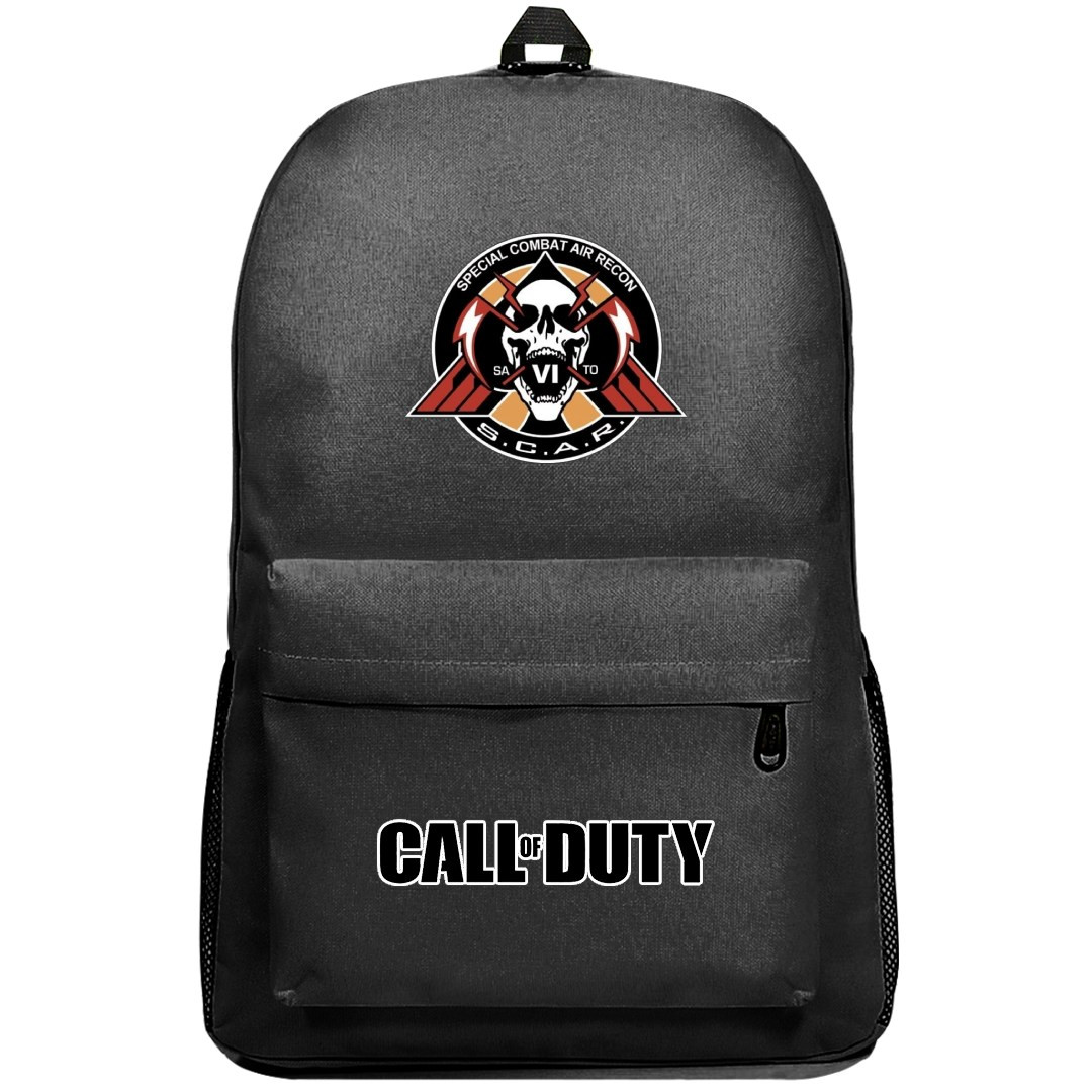 Call Of Duty Backpack SuperPack - Call Of Duty Scar Logo