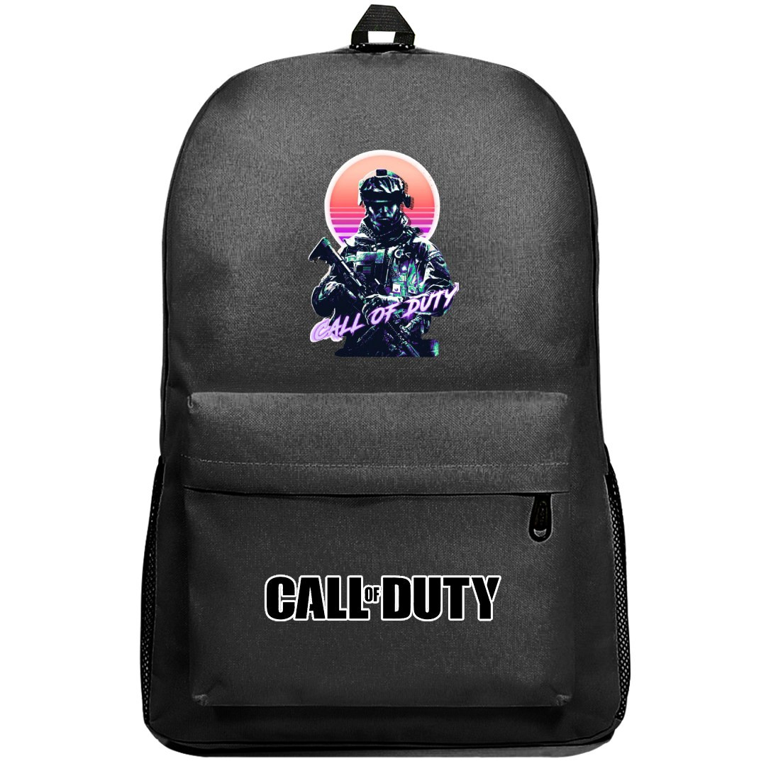 Call Of Duty Backpack SuperPack - Call Of Duty Vaporwave Sticker