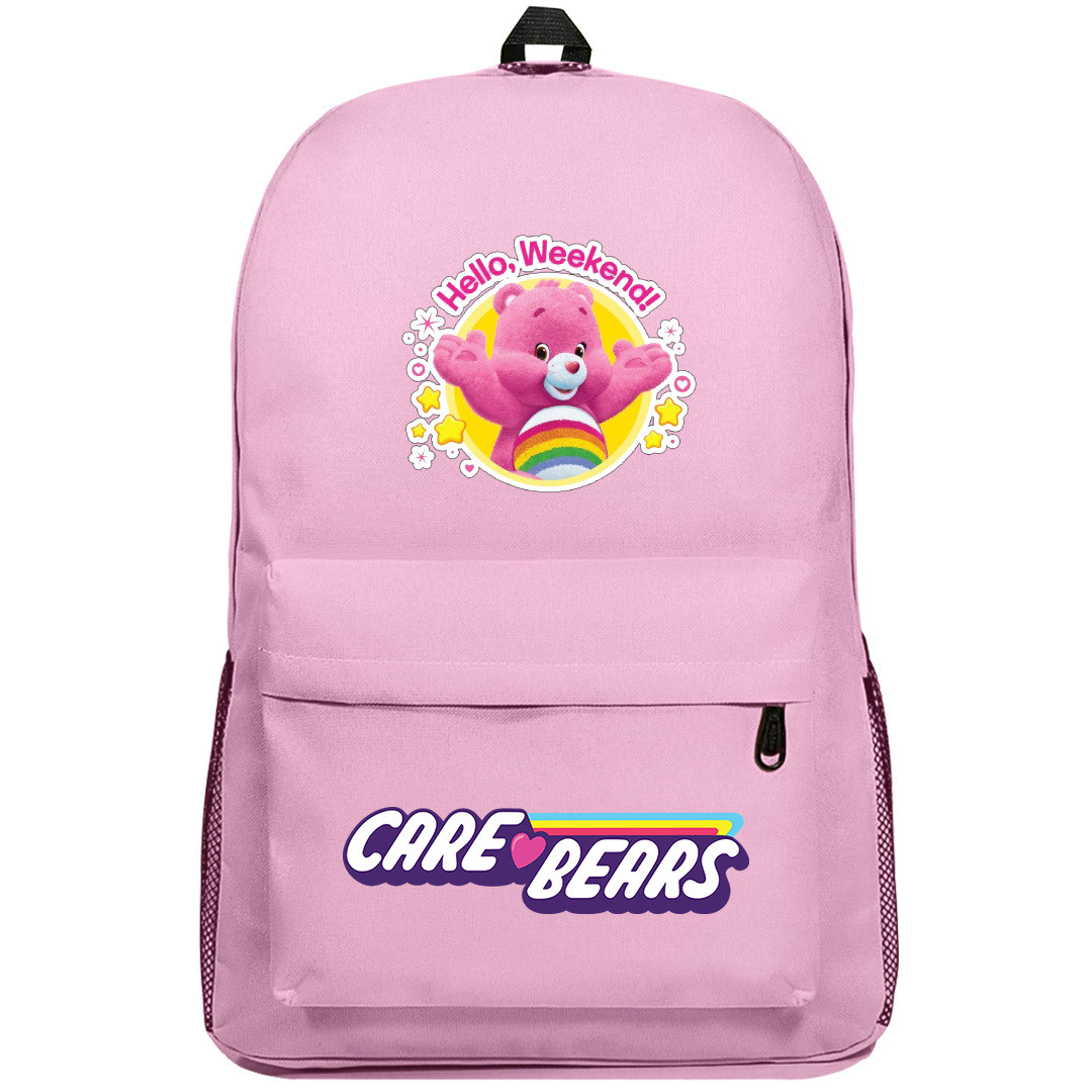CareBears Cheer Bear Backpack SuperPack - Cheer Bear Hello Weekend