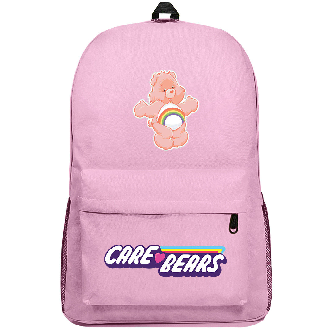 CareBears Cheer Bear Backpack SuperPack - Cheer Bear Pink Clueless Sticker