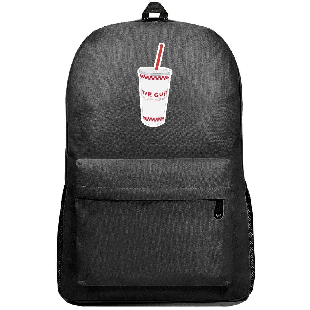 Five Guys Backpack SuperPack - Five Guys Cup Sticker