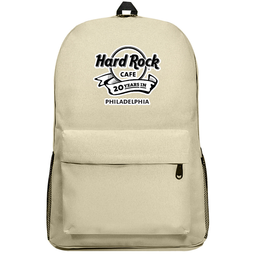Hard Rock Cafe Backpack SuperPack - Hard Rock Cafe Live Music And Dining Logo